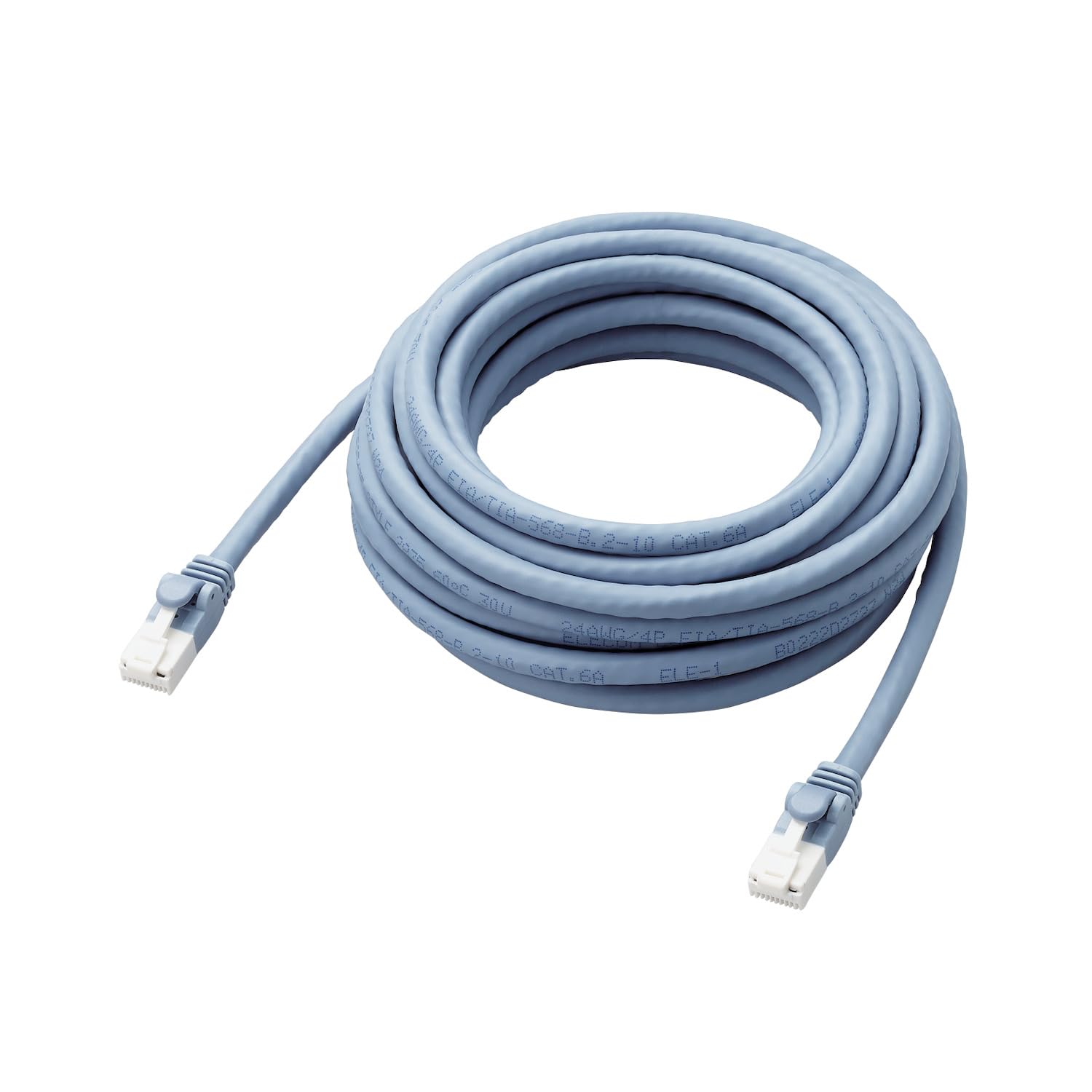 쥳 LAN֥ ͸ CAT6A ޤɻ 5m ֥롼 LD-GPAT/BU5/ID
