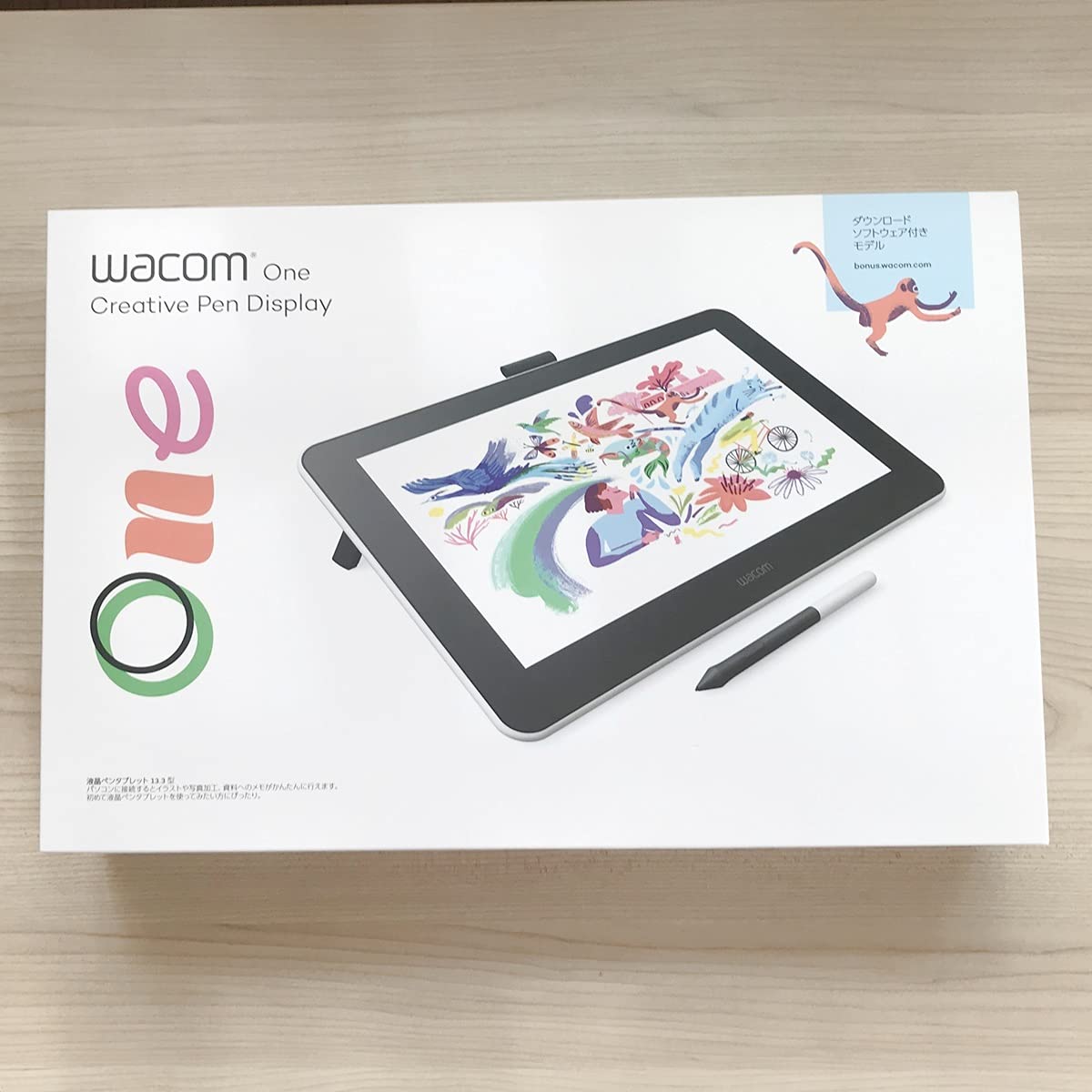 DTC133W0D Wacom One 液晶ペンタブレット 13.3型