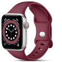QLTYPRI バンド 対応 Apple Watch アップルウォッチ バンド 30mm 40mm 42mm 44mm シリコン ベルド ソフト スポーツバンド...