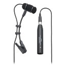 オーディオテクニカ PRO35 コンデンサーマイク XLR 金管楽器用 / サックス /トランペット / 楽器用マイクホルダー付属 / バックエレクトレット / 単一指向性 / 145dBの高耐入力 / ローカットスイッチ / ウインドスクリーン付属 / ファントム電源対応 / 国内正規品 ブラック