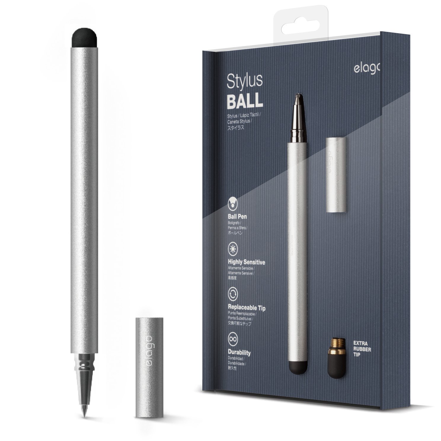 elago STYLUS BALL åڥ  ܡڥ 99 ԥ奢 饹ڥ Ƽ ޡȥե/֥åPC б ؤ  С