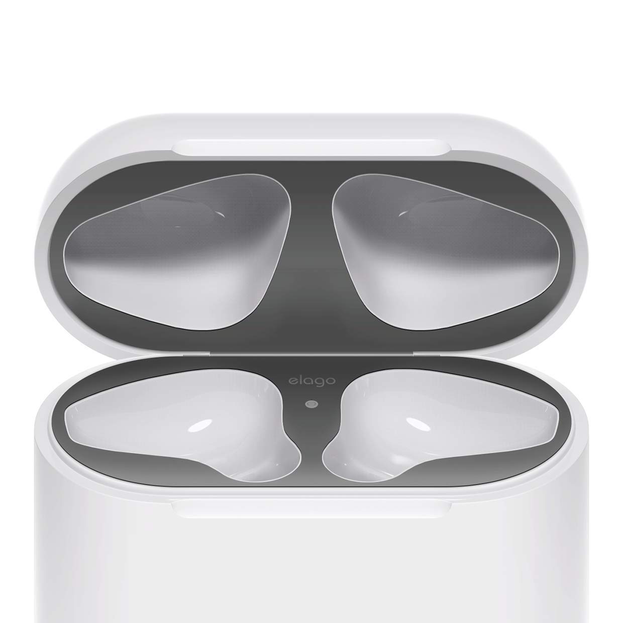 elago AirPods Ή _XgK[h  Nh~ ho ANZT[ ^bNv[g 2Zbg [ Apple AirPods1/AirPods2 with Charging Case GA[|bY Ή ] DUST GUARD }bg_[NO[