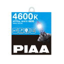 PIAA ヘッドランプ/フォグランプ用 ハロゲンバルブ H7 4600K アストラルホワイト 車検対応 2個入 12V 55W(110W相当) 安心のメーカー保証1年付 HW306