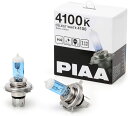 PIAA ヘッドランプ/フォグランプ用 ハロゲンバルブ H4 4100K セレストホワイト 車検対応 2個入 12V 60/55W(135/125W相当) 安心のメーカー保証1年付 HX601