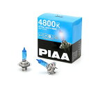 PIAA ヘッドランプ/フォグランプ用 ハロゲンバルブ H7 4800K アストラルホワイト 車検対応 2個入 12V 55W(115W相当) 安心のメーカー保証1年付 HW406