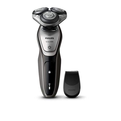 PHILIPS 5000シリーズ フィリップス メンズシェーバー（ブラックメタリッククローム/シルバー・ブラック）PHILIPS SHAVER SERIES 5000（5000シリーズ）ウェット＆ドライ 回転刃 S5216/06