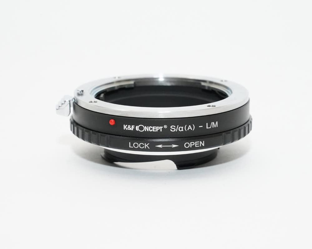 Rakuten - KF CONCEPT ミノルタ Aマウント - L/M ライカM マウントアダプター レンズクロス付 af-lm (KFLM)