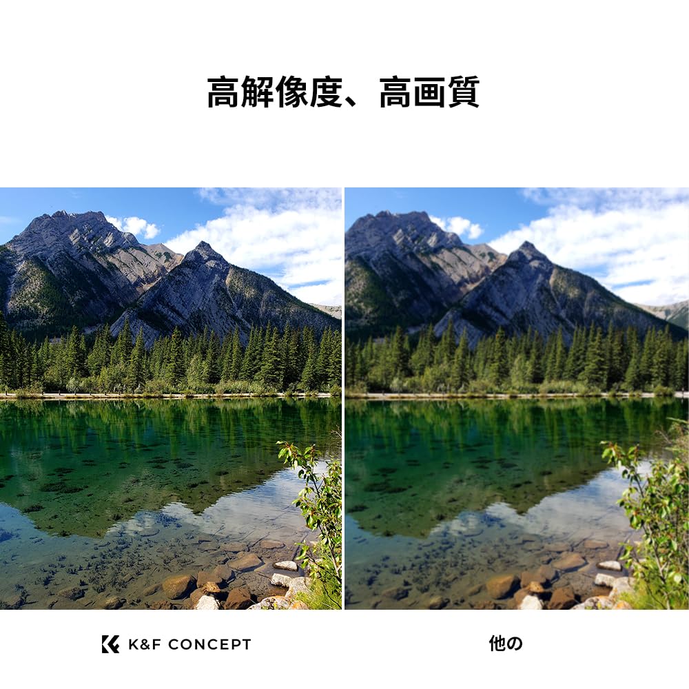 KF Concept 82mm CPLフィルター+ND8フィルター+ND64フィルター 3枚セット 18層コーティング 極薄 光学ガラス製メーカー直営店