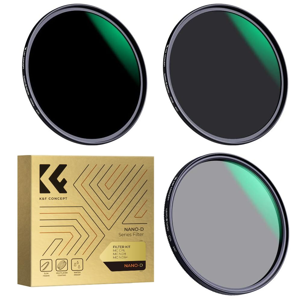 KF Concept 37mm CPLtB^[+ND8tB^[+ND64tB^[ 3Zbg 18wR[eBO ɔ wKX[J[cX