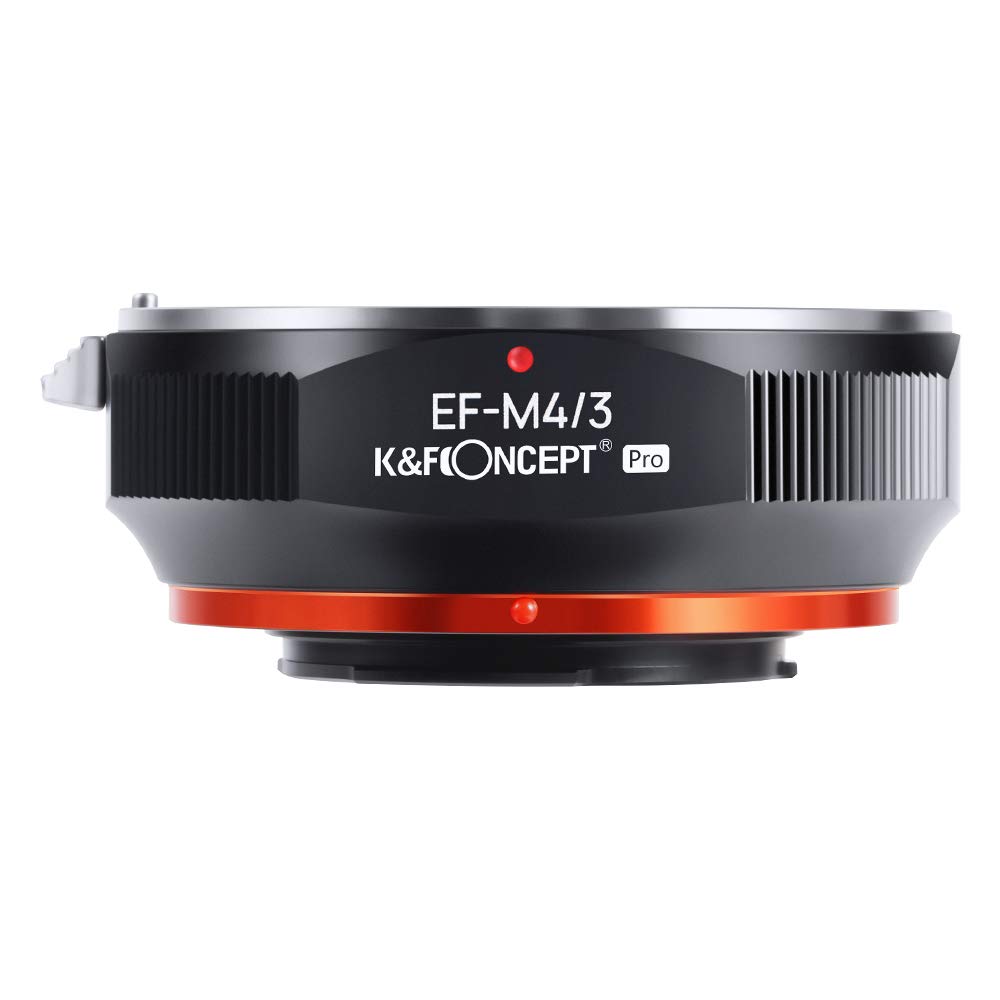 KF Concept マウントアダプター Canon EOSレンズ-M4/3カメラ装着 PRO 艶消し仕上げ 反射防止 無限遠実現 M12125 メーカー直営店