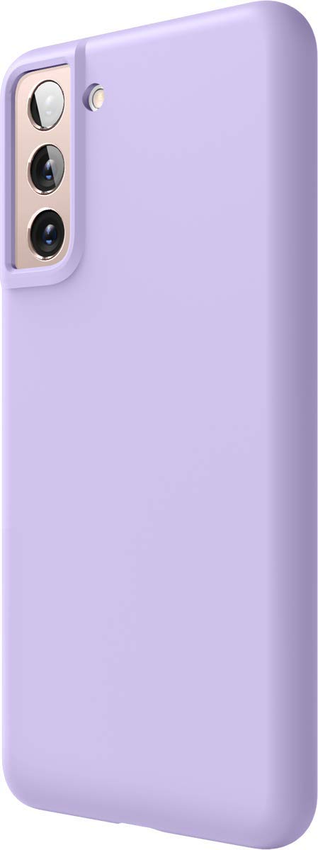 elago Galaxy S21 Plus 5G 対応 ケース 耐衝撃 薄型 シリコン スマホケース 衝撃 吸収 スリム 携帯ケース 対衝撃 携帯カバー シリコンカバー [ Samsung GalaxyS21プラス ギャラクシーS21プラス ギャラクシーS21プラス / SCG10 対応 ] SILICONE CASE ラベンダー