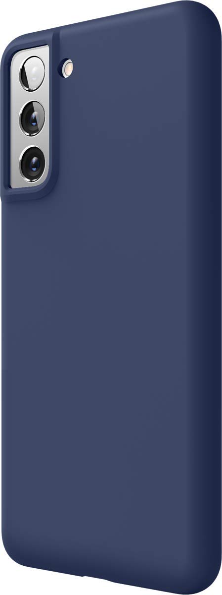 elago Galaxy S21 Plus 5G 対応 ケース 耐衝撃 薄型 シリコン スマホケース 衝撃 吸収 スリム 携帯ケース 対衝撃 携帯カバー シリコンカバー [ Samsung GalaxyS21プラス ギャラクシーS21プラス ギャラクシーS21プラス / SCG10 対応 ] SILICONE CASE ジーンインディゴ