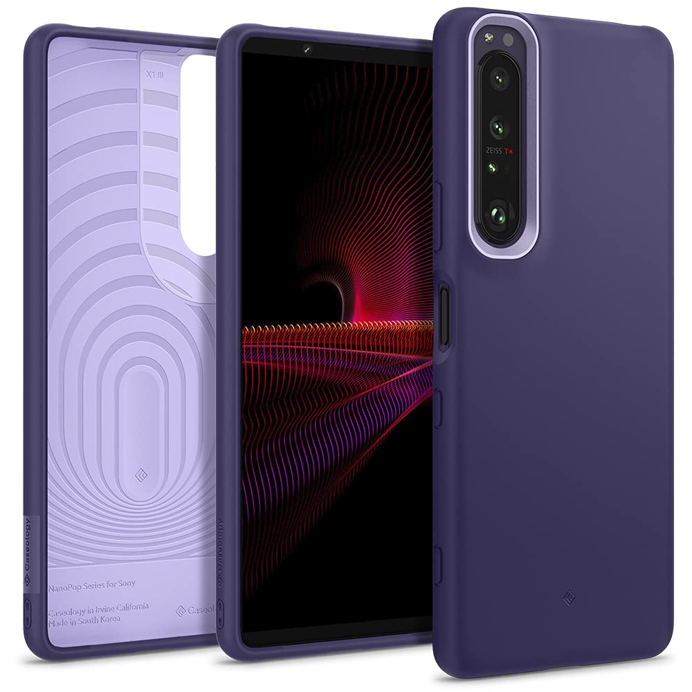 Caseology Xperia 1 III P[X TPU VR R[eBO SOG03 SO-51B Jo[ imE|bv (O[vEp[v)