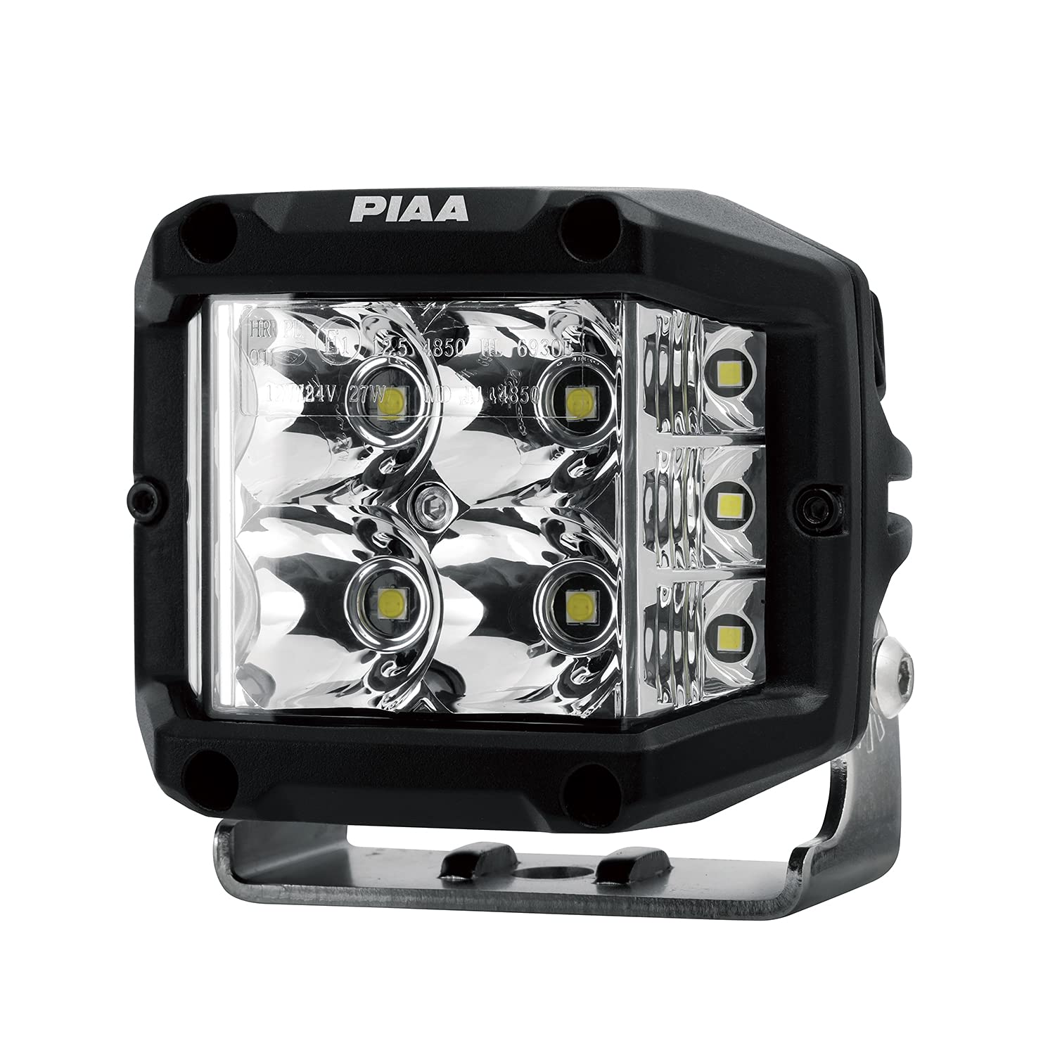 楽天FIDELAPIAA 後付けランプ LED Wide Angle DRIVING配光 5600K QUAD EDGE LED CUBE LIGHTS 2個入 12V/24W IPX7対応 ECE規格準拠 DKQE39E