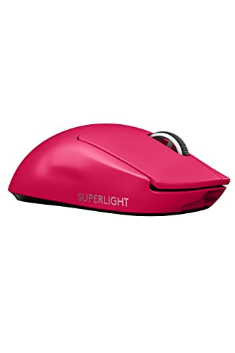 Logicool G PRO X SUPERLIGHT �磻��쥹 �����ߥ󥰥ޥ��� G-PPD-003WL-MG ���� 63g̤�� LIGHTSPEED HERO 25K���󥵡� POWERPLAY ̵�� ���� �б� �����ߥ� �ޥ��� �ޥ��� �ԥ� PC windows ����������