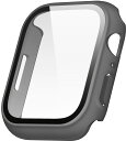 elago Apple Watch Series 9 8 7 41mm 対応 カバー 耐衝撃 クリア ケース ガラスフィルム セット [ アップルウォッチ9 ア...