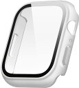 elagoApple Watch Series 9 8 7 45mm 対応 対応 カバー 耐衝撃 クリア ケース ガラスフィルム セット [ アップルウォッチ9...