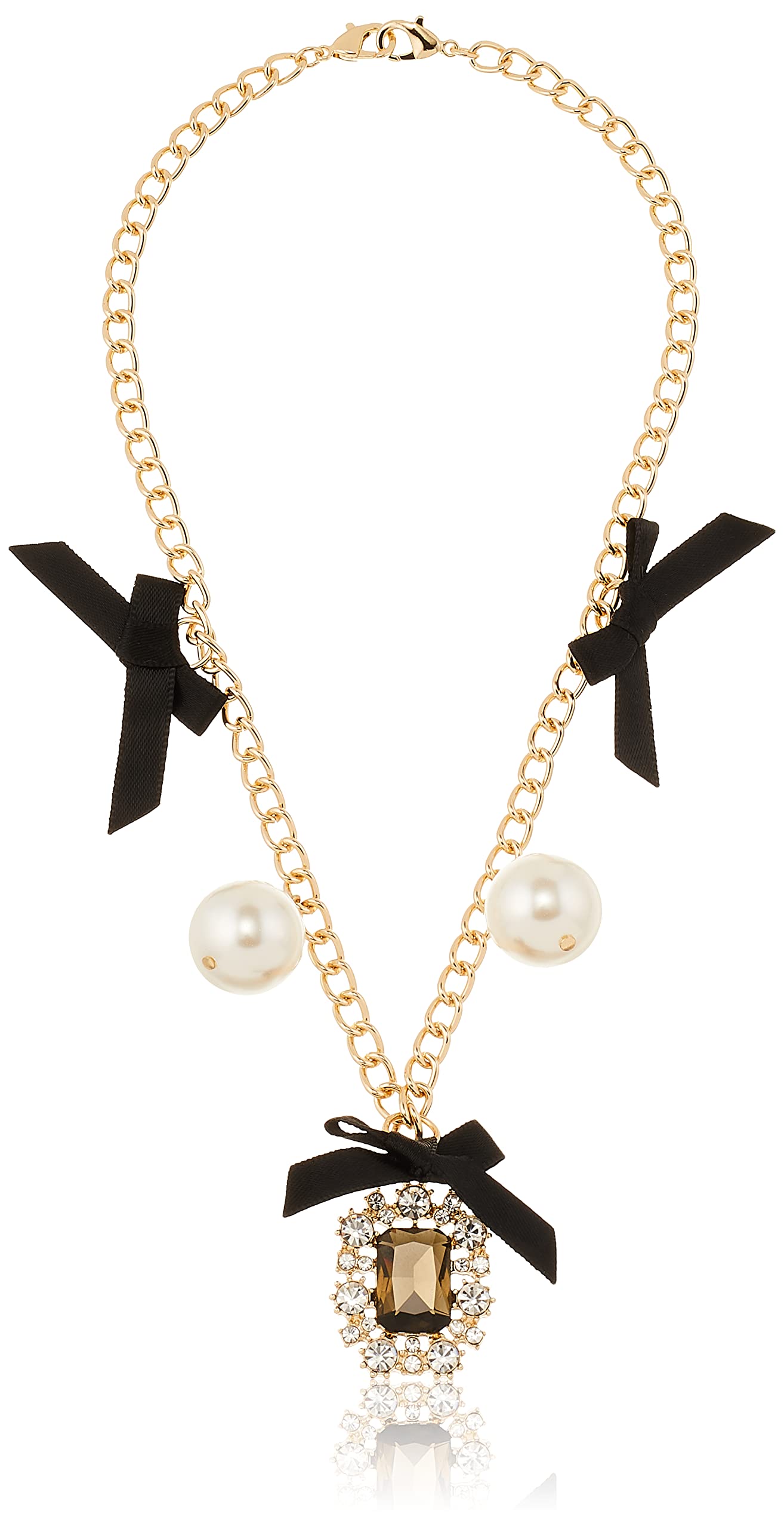 [メゾン ド フルール] バッグチャーム ビジューリボンバッグチャーム レディース 8A23FBJ0200 ブラック