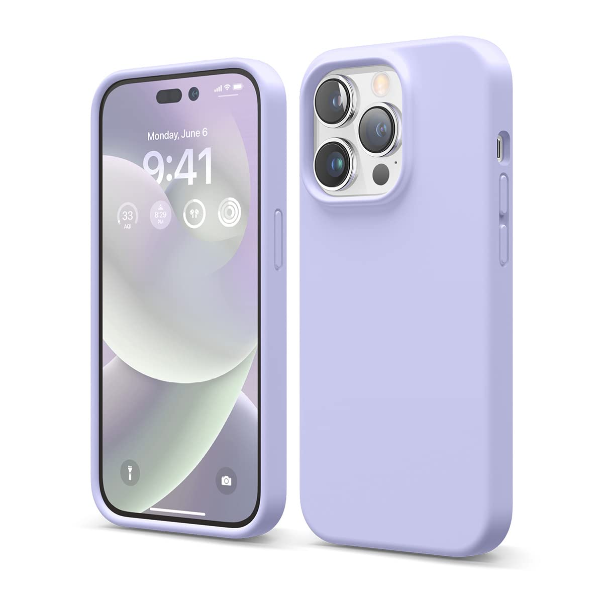 elago iPhone14 Pro 対応 ケース シリコン カバー シンプル スマホケース 耐衝撃 薄型 スマホカバー スリム 衝撃吸収 iPhoneケース 対衝撃 シリコンケース [ Apple iPhone 14 プロ iPhone14プロ iPhone4Pro アイフォン14Pro アイフォン14プロ 対応 ] SILICONE CASE パープル