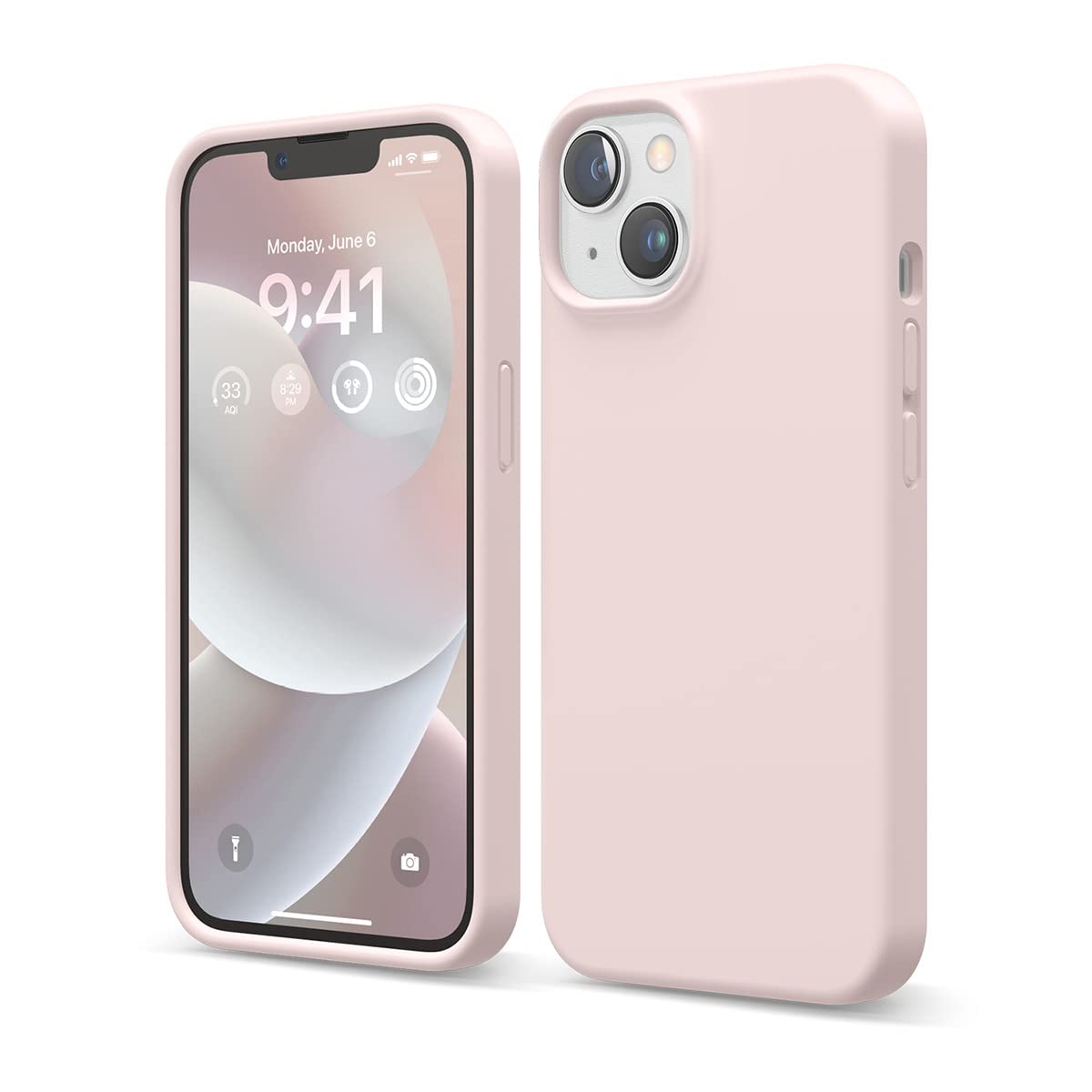 elago iPhone14 対応 ケース シリコン カバー シンプル シリコン製 スマホケース 耐衝撃 アイフォン14ケース 薄型 スマホカバー スリム 衝撃吸収 iPhoneケース 対衝撃