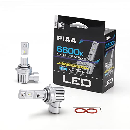 PIAA إåɥ饤/ե LED 6600K ҥȥ顼쥹-ɥ꡼ 12V 19W 3300lm...