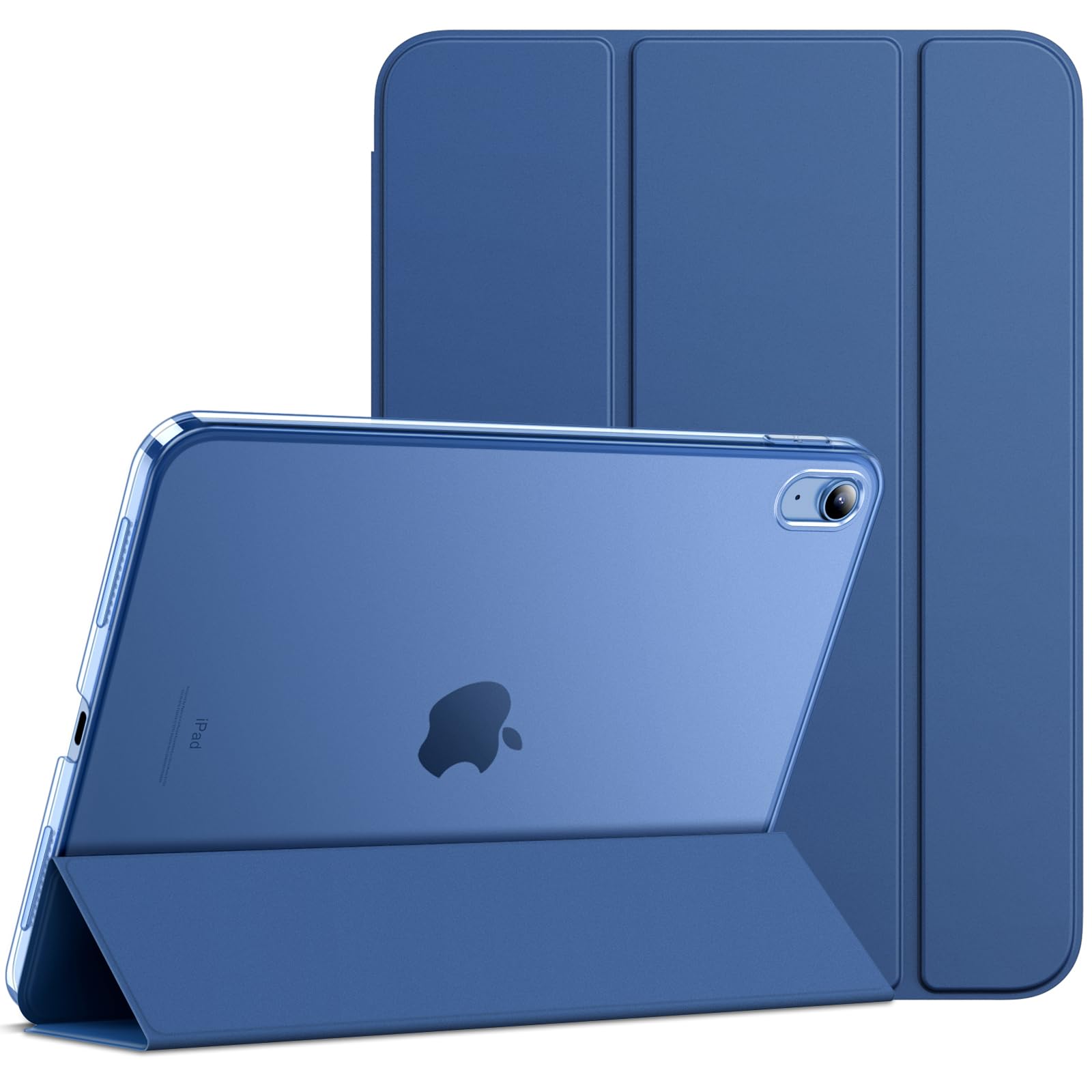 Other - JEDirect iPad 10 ケース（10.9インチ、2022モデル、第10世代用）スリムスタンドハードバック ウェイクアップ/オートスリープ機能付き タブレットカバー (紺)