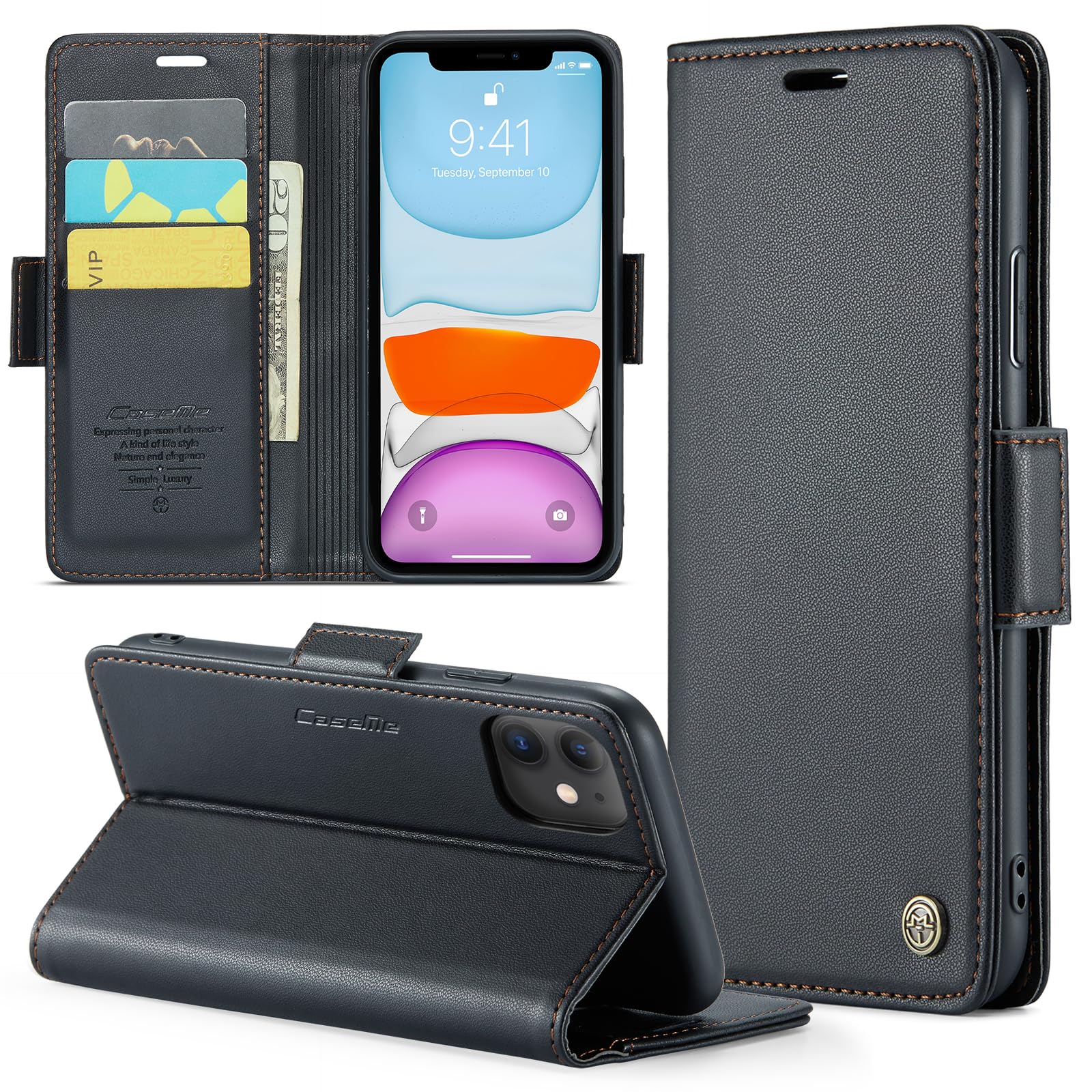 J.DLiPhone 11��������Ģ�� iphone 11���۷� ���ӥ��С� �����ե���11���ޥۥ����� ��级PU�쥶�� �Ѿ׷� ���໤ �����ݸ�...