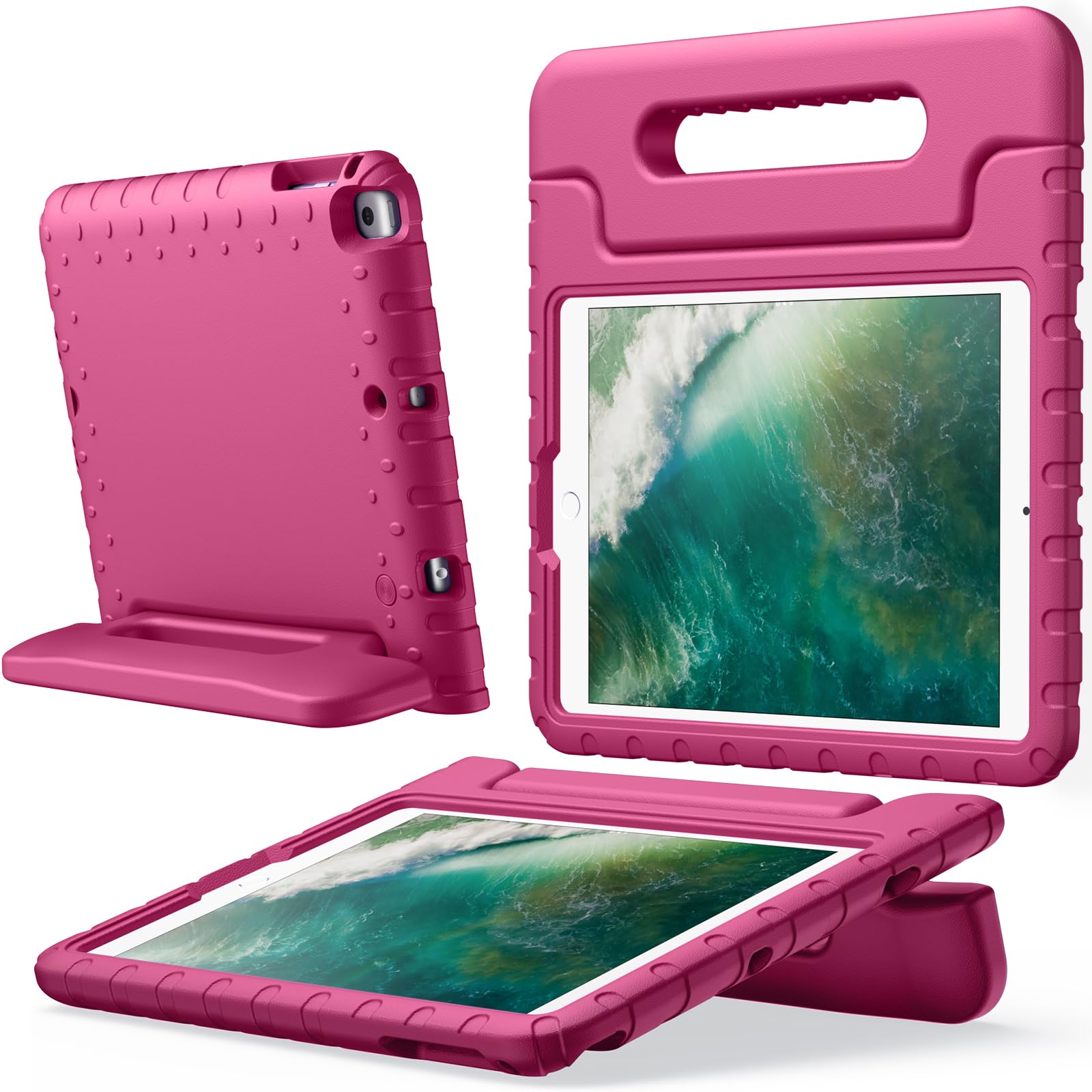 JEDirect 子供用 ケース iPad 9.7インチ(第6/5世代、2018/2017)/iPad Air 2/1 9.7インチ(第2/1世代、20..