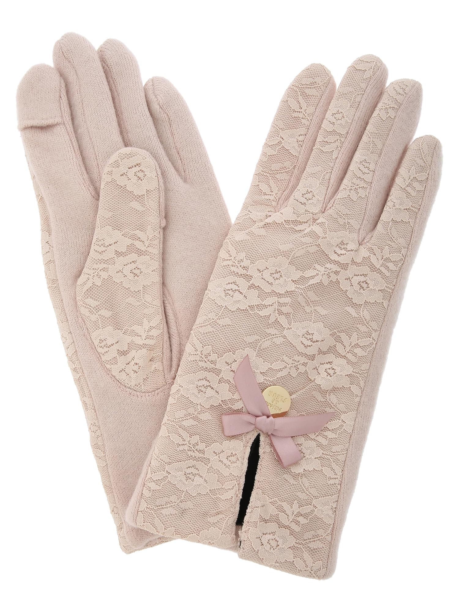 [メゾン ド フルール] グローブ レーススリットグローブ レディース Pink