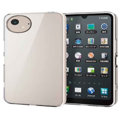 쥳 AQUOS wish4 (SH-52)  С Ʃ Ѿ׷ ׷ۼ ϥ֥å TPU ȥåץۡդ  ...