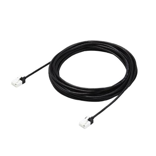 エレコム LANケーブル CAT6A 7m ツメが折れない スーパースリム ブラック ECLD-GPASSTBK70