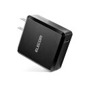 エレコム USB コンセント 充電器 18W ( USB PD対応 ) Type-C×1 iPhone (iPhone13シリーズ対応) / Android/タブレット 対応 ブラック MPA-ACCP06BK