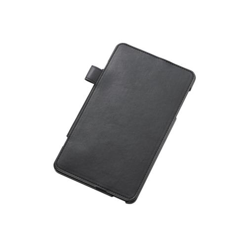 ELECOM dtab ソフトレザーカバー4段階調節 ブラック TBD-HW02APLF2BK