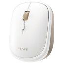 エレコム ワイヤレスマウス ILMF “I love myself” 薄型 静音 無線2.4GHz 4ボタン ホワイト M-TM10DBWH-IL