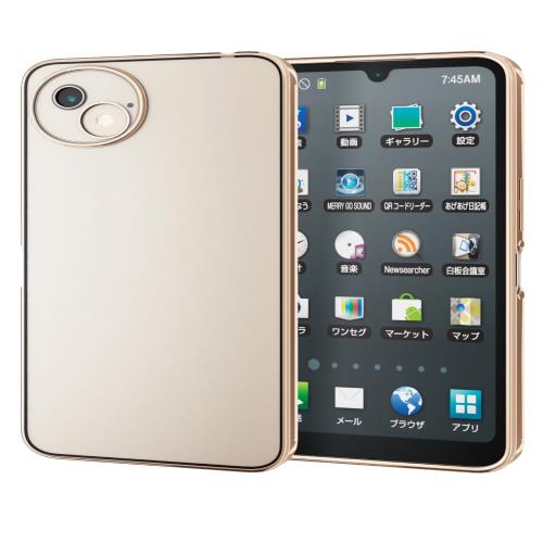 쥳 AQUOS wish4 (SH-52)  С Ʃ Ѿ׷ ׷ۼ ϥ֥å TPU ᥿åե졼 ...