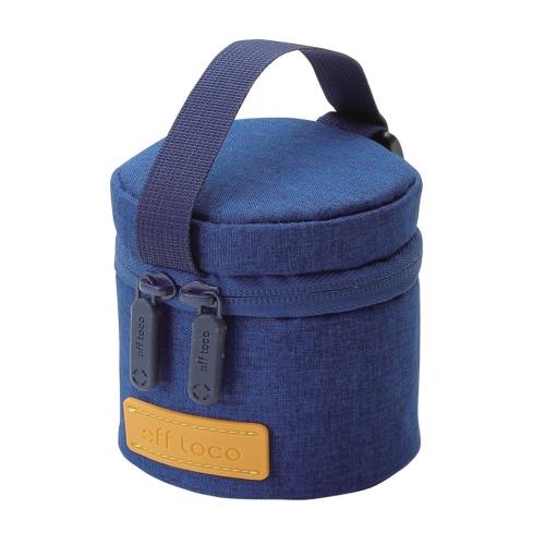 ELECOM off toco 2styleカジュアルバッグ インナーレンズケース S ネイビー DGB-DSL002NV