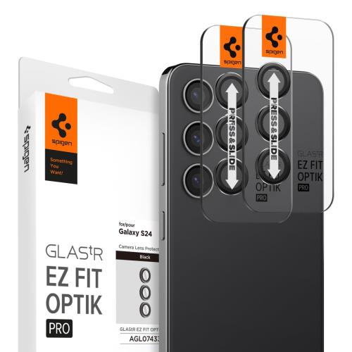 Spigen Galaxy S24 ݸե ֥å 2å Žդåդ ƩΨ 9H Ѿ׷ 饯 S...