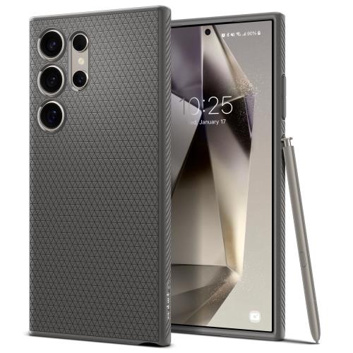 Spigen Galaxy S24 Ultra  Ѿ׷ SC-52E | SCG26 TPU եȥ ƷMILʼ ݸ ɻ ׷ۼ Qi 磻쥹 ꥭåɡ ACS07448 (ޡ֥륰졼)