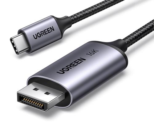 UGREEN 16K 30Hz USB C DisplayPort Ѵ֥ DP2.1 16K 8K 40Gbps Thunderbo...
