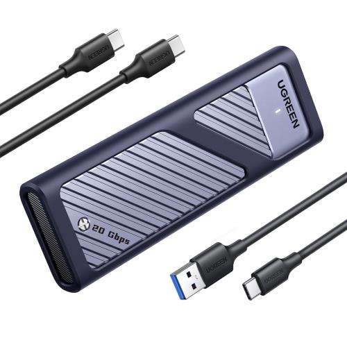 UGREEN M.2 SSD դ M.2 SSD  USB 3.2 Gen 22 20Gbps®ž NVME/SATA...