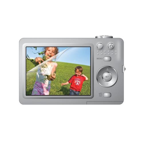 エアーレスタイプのデジタルカメラ用液晶保護フィルムです。 時間の経過とともに気泡が目立たなくなる特殊吸着層を採用しています。 小さな気泡ができたときには、指などで押し出すことで気泡を抜くことができます。 光の映り込みを抑え見やすい画面を実現する、反射防止仕様です。 フィルムを貼ったままでも本体操作ができるタッチスクリーン入力に対応しています。