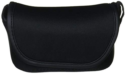 [ELECOM] デジタルカメラケース 表:ブラック、裏:レッド