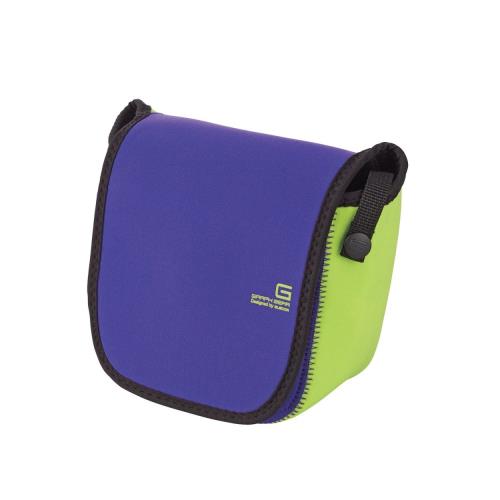 エレコム 一眼レフカメラケース ソフトタイプ Mサイズ パープル DGB-S020PU