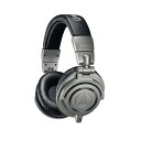 オーディオテクニカ ATH-M50xGM プロフェッショナル モニターヘッドホン 有線 ヘッドフォン 専用ハードケース付属 ガンメタリックグレー