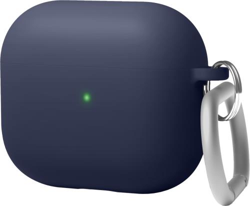 【elago】 AirPods 3 対応 ケース 落下防止 カラビナ 付 耐衝撃 ハイブリッド カバー 衝撃 吸収 薄型 シリコン コーティング ケースカバー 傷防止 保護 シリコンケース [ Apple AirPods3 エアポッツ 第三世代 エアポッツ3 アップル エアーポッズ 3 第3世代 対応 ] LIQUID HYB