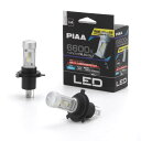 PIAA ヘッドライト/フォグライト用 LED 6600K 〈コントローラーレスタイプ〉 12V 18/18W Hi3800/Lo3000lm H4 3年保証 車検対応 2個入 LEH170(2)