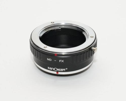K&F ミノルタ MDマウント-フジX FX マウントアダプター レンズクロス付 md-fx (KFFX) 2