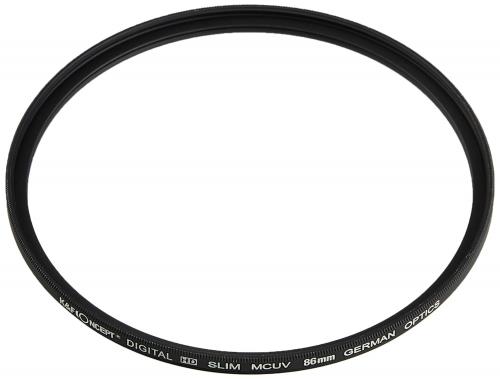 For Special Effects - K&F Concept レンズフィルター ドイツSCHOTTガラス 薄枠設計 紫外線吸収用 KF-MCUV86 (86mm, MC UV)