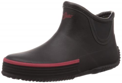 [オカモト] アリゲーター 作業靴 長靴 ガーデニング 園芸 軽作業 ショート丈 速乾吸汗裏布 運転しやすい 男女兼用 ブラック 23.0cm RD-124 23.0 cm