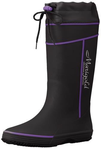 [オカモト] マリーゴールド 作業靴 長靴 農作業 園芸 軽作業 土が離れやすい 速乾吸汗裏布 レディース ブラック 23.0cm RL-1901 23.0 cm